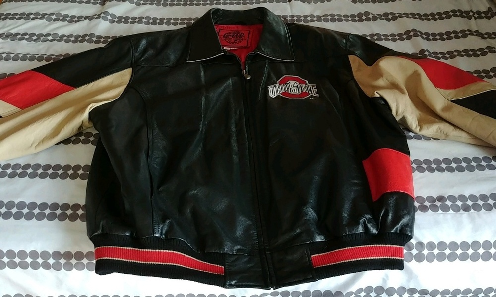 Never Worn Leather Buckeye Jacket